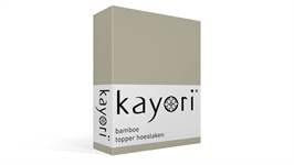 Kayori Simba drap-housse surmatelas bambou