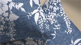 Zohome Ibisco di Lino housse de couette