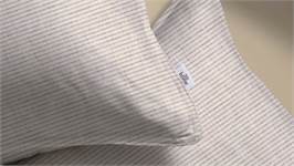 Zohome Striscia di Lino housse de couette