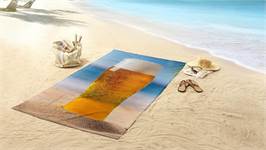Good Morning Beer serviette de plage