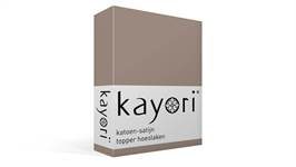 Kayori Saya drap-housse surmatelas satin