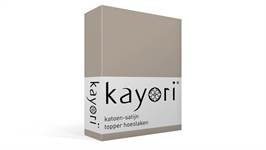 Kayori Saya drap-housse surmatelas satin