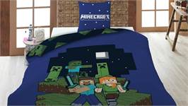 Minecraft housse de couette