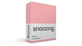 Snoozing drap-housse flanelle