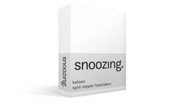 Snoozing drap-housse surmatelas TR coton 57 fils