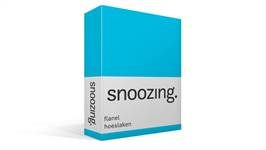 Snoozing drap-housse flanelle