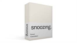 Snoozing drap-housse flanelle