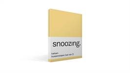 Snoozing taies d'oreiller coton 57 fils (lot de 2)