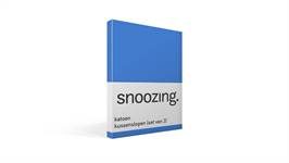 Snoozing taies d'oreiller coton 57 fils (lot de 2)