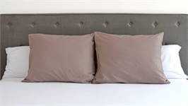 Snoozing taies d'oreiller coton 57 fils (lot de 2)