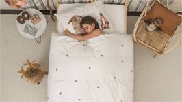 SNURK Furry Friends housse de couette en flanelle