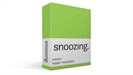 Snoozing drap-housse surmatelas coton 57 fils