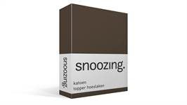 Snoozing drap-housse surmatelas coton 57 fils