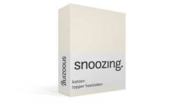 Snoozing drap-housse surmatelas coton 57 fils