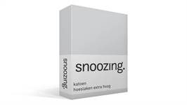 Snoozing drap-housse grand bonnet coton 57 fils