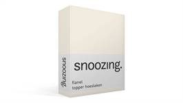 Snoozing drap-housse surmatelas flanelle