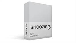 Snoozing drap-housse flanelle