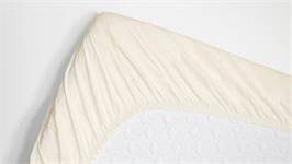 Snoozing drap-housse surmatelas en percale de coton