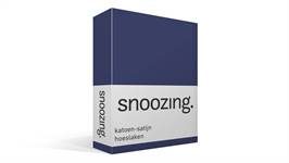 Snoozing drap-housse satin