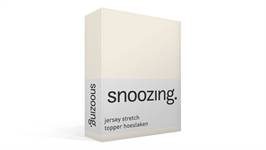 Snoozing drap-housse surmatelas en jersey stretch