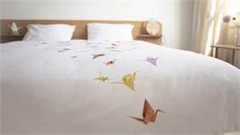 SNURK Crane Birds housse de couette