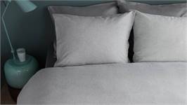 Beddinghouse Givre housse de couette en flanelle gris clair