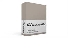 Cinderella drap-housse surmatelas satin