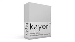 Kayori Shizu drap-housse surmatelas TPR percale