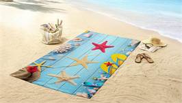 Good Morning Etoile de Mer serviette de plage