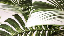 Snoozing Palm Leaves housse de couette