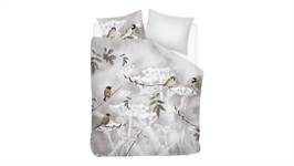 Snoozing Winter housse de couette en flanelle