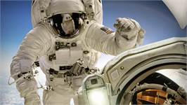 Snoozing Astronaute housse de couette en flanelle