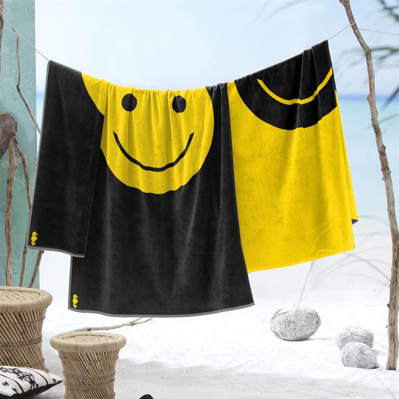 Seahorse Smile serviette de plage