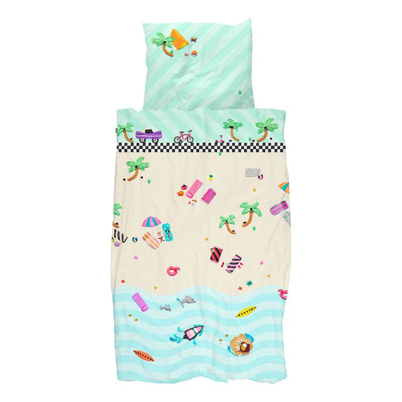 Snurk Plage Housse De Couette Multicolore Smulderstextiles Be