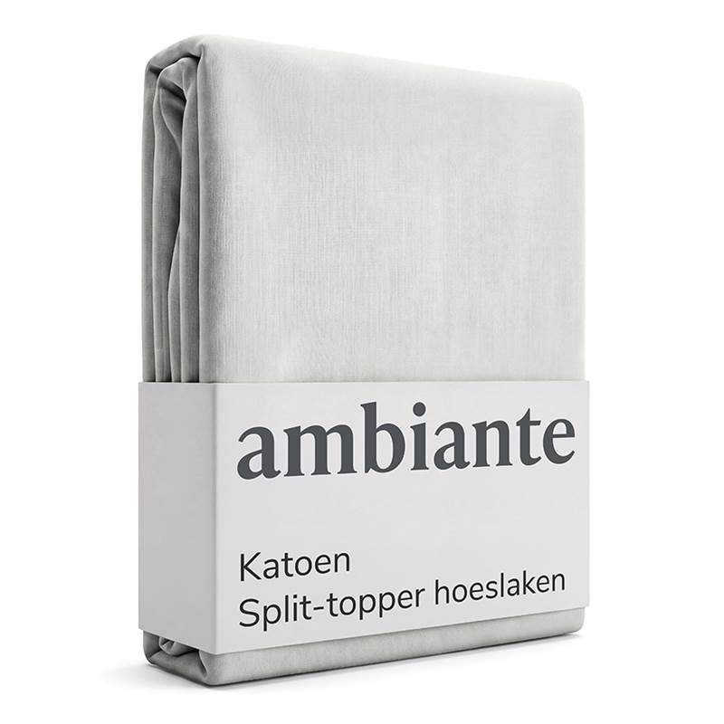 Ambiante Cotton Uni drap-housse surmatelas TR coton 57 fils