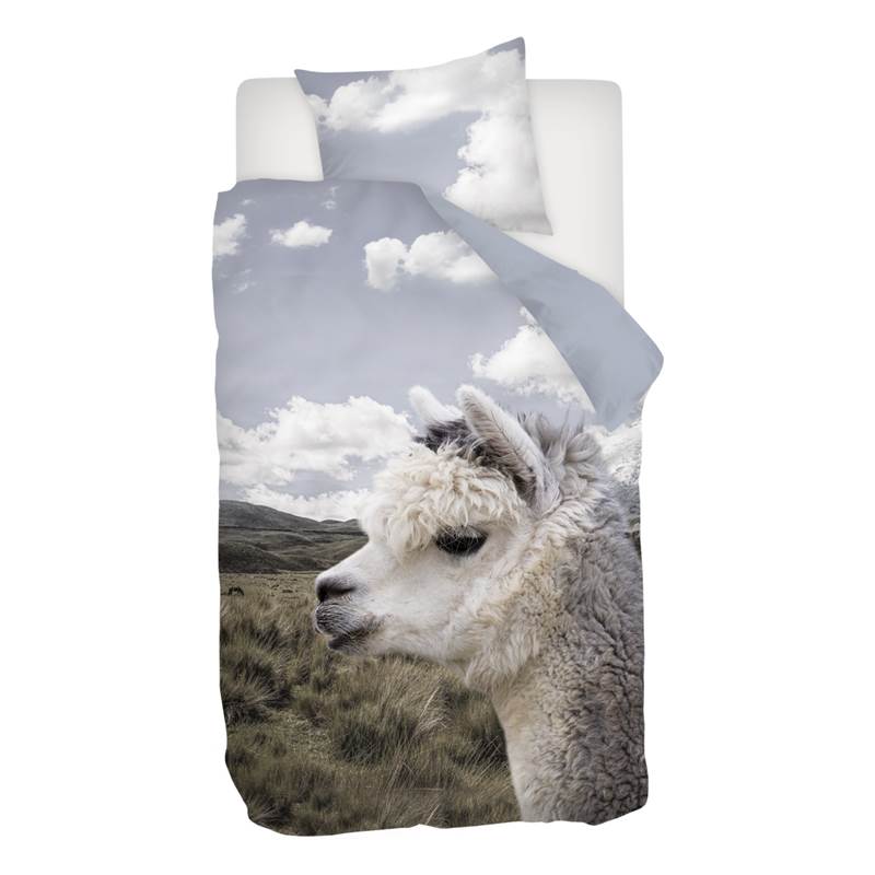 Snoozing Kelvin housse de couette en flanelle