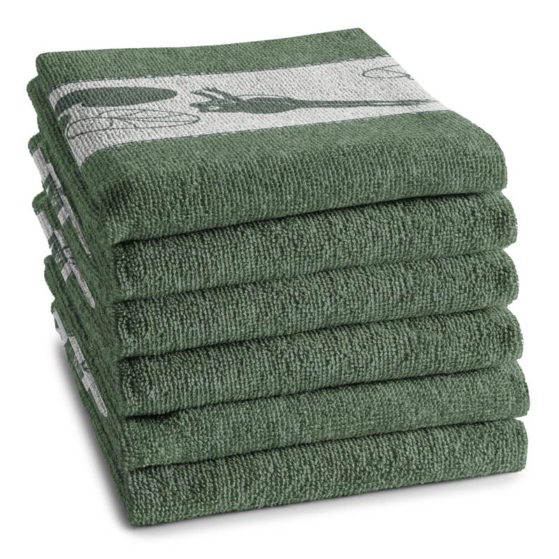 DDDDD Grenouilles essuie-mains (lot de 6)