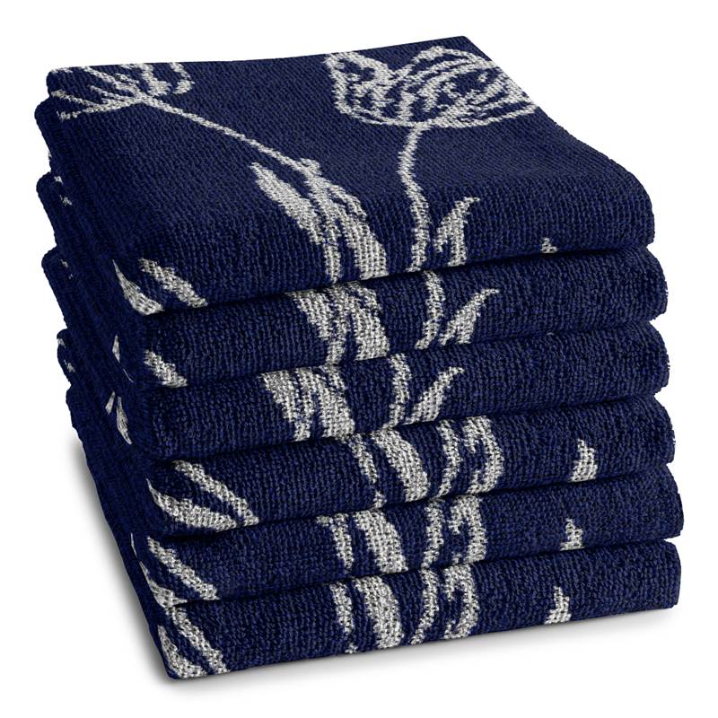 DDDDD Tulipe essuie-mains (lot de 6)