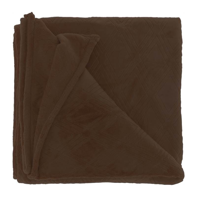 Unique Living Aube plaid polaire