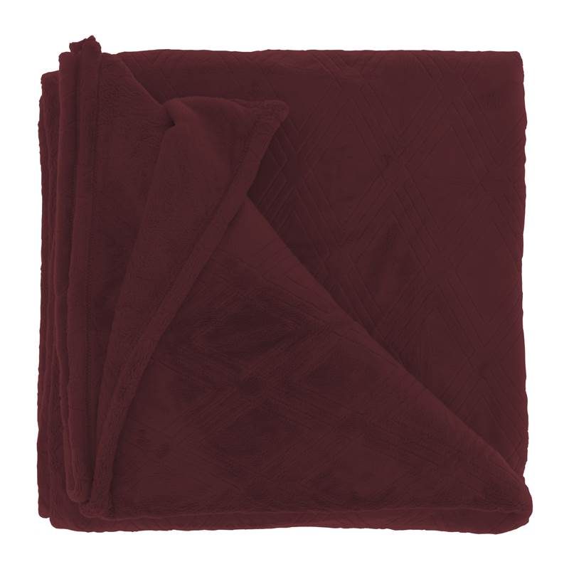 Unique Living Aube plaid polaire