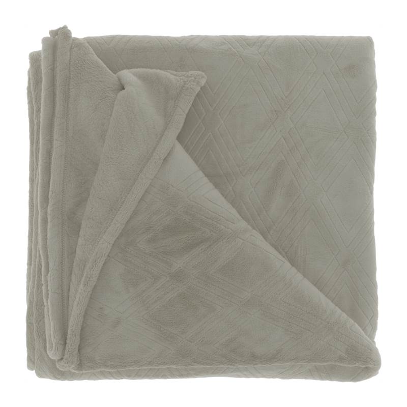 Unique Living Aube plaid polaire