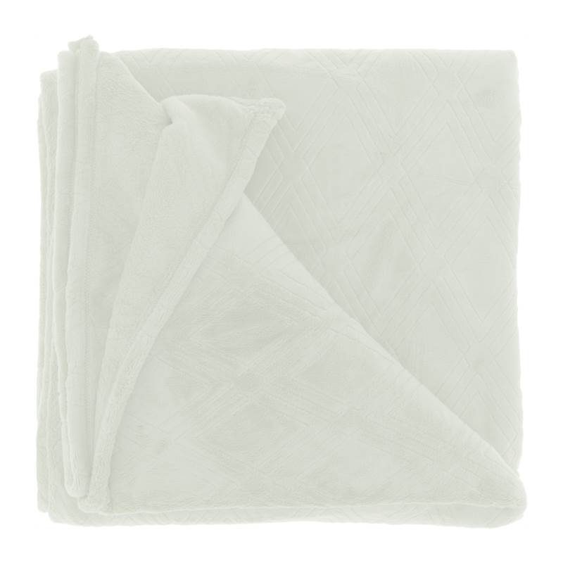 Unique Living Aube plaid polaire