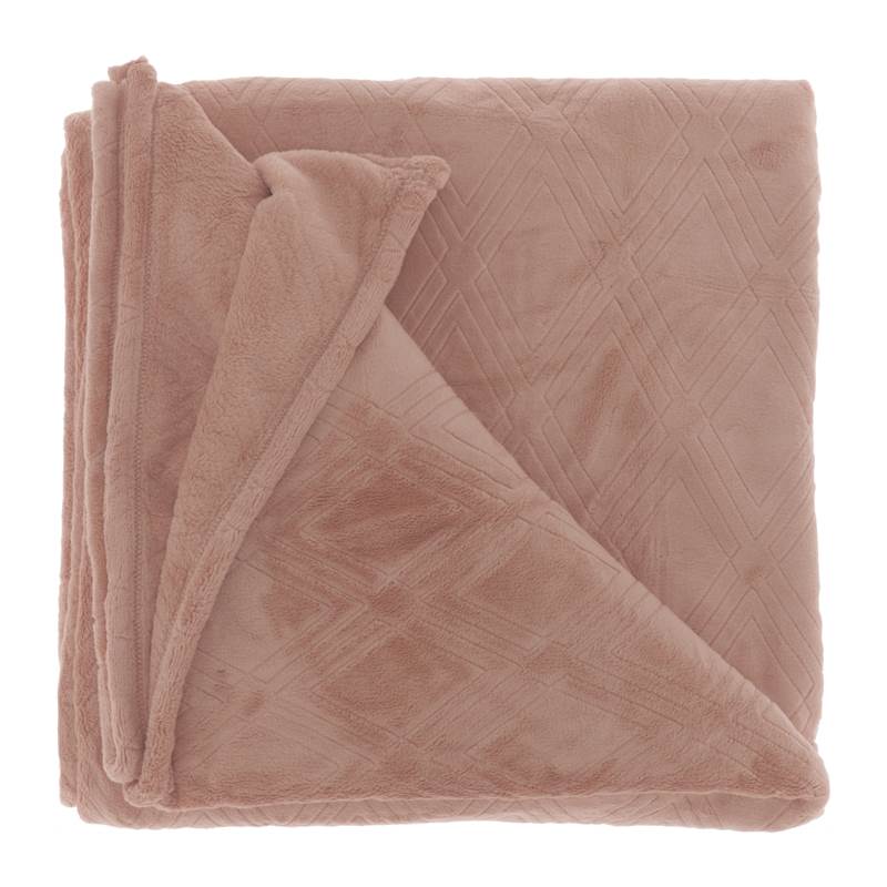 Unique Living Aube plaid polaire