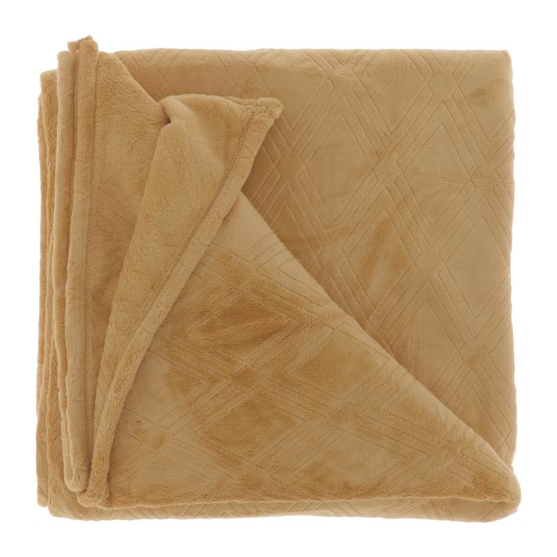 Unique Living Aube plaid polaire