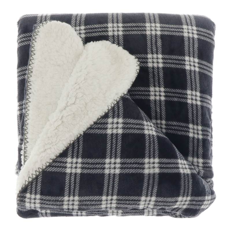 Unique Living Téo plaid polaire