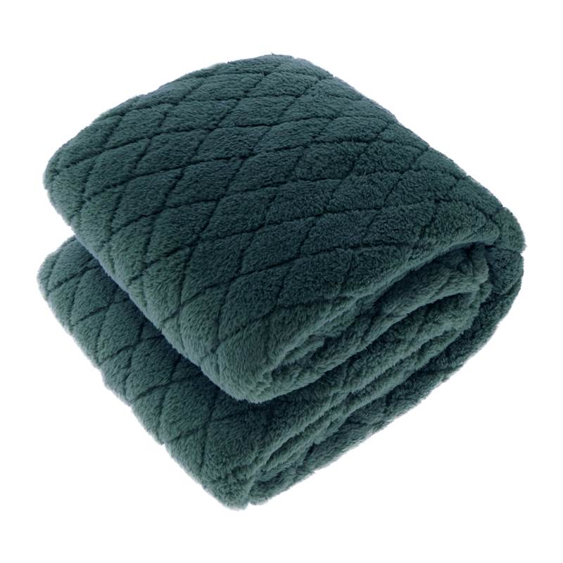 Unique Living Ezra plaid polaire XL