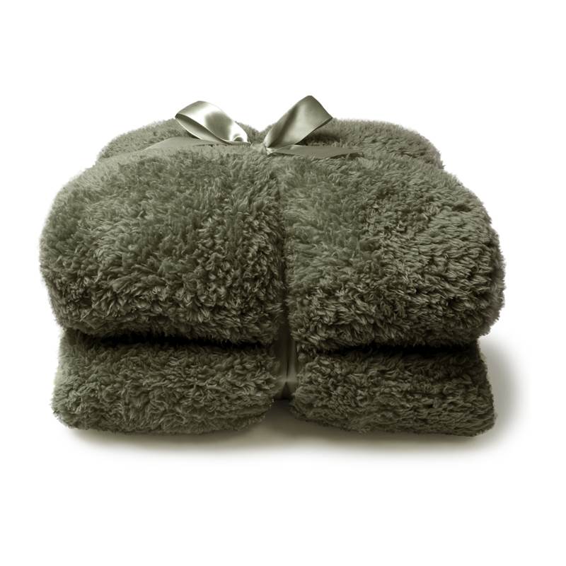 Unique Living Teddy plaid polaire