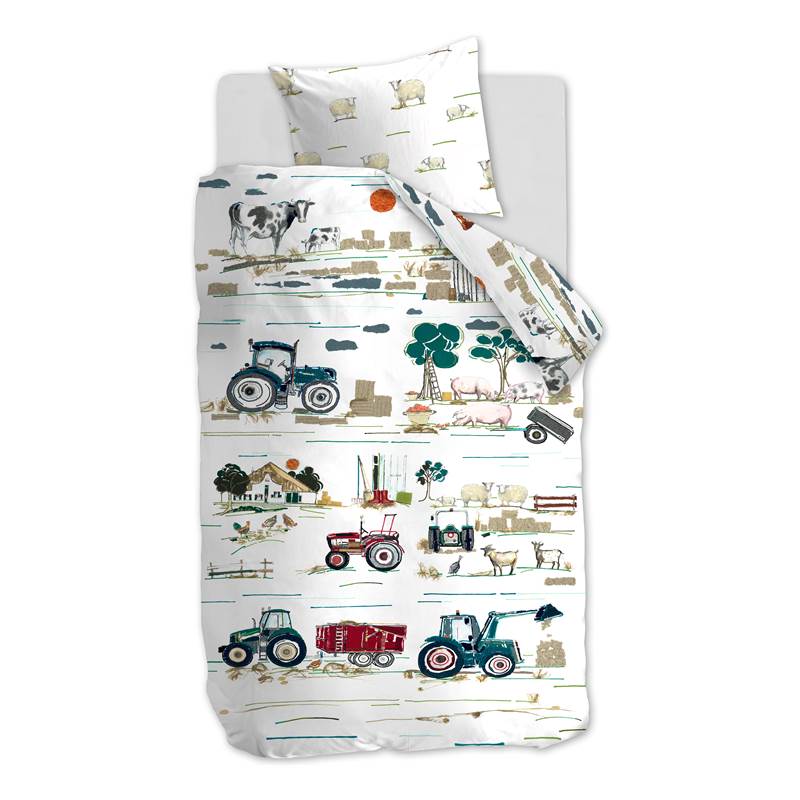 Beddinghouse Kids Vie de Ferme housse de couette en flanelle