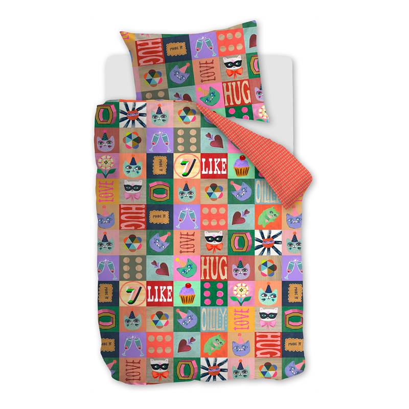Oilily Color Block housse de couette