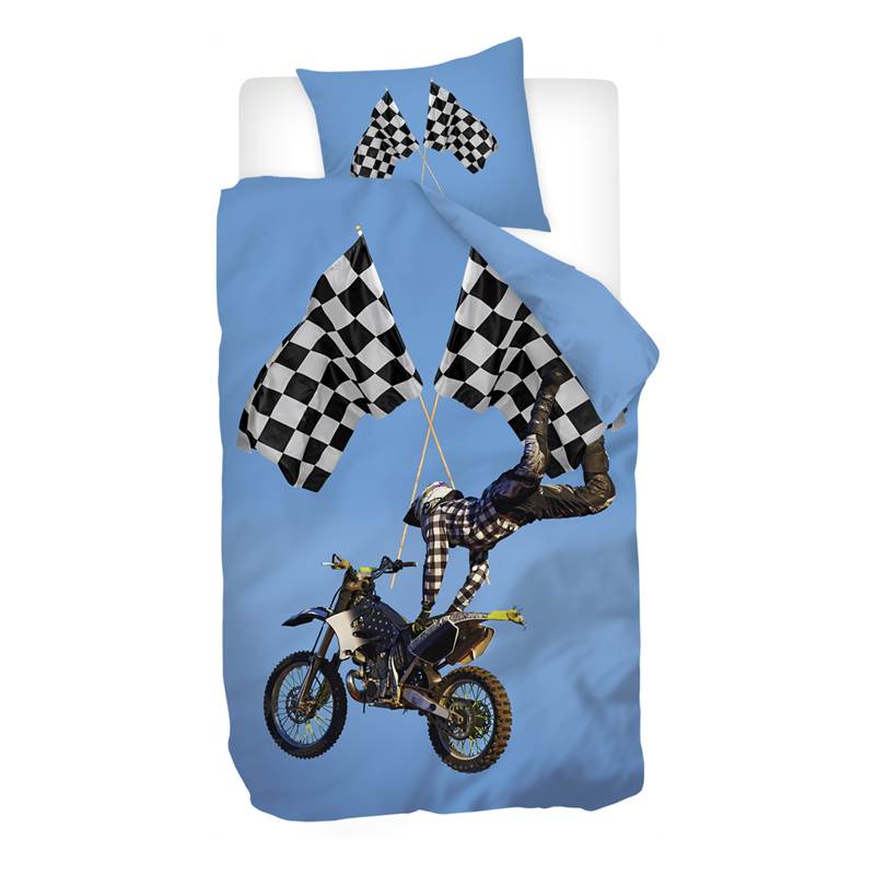 Snoozing Jelte housse de couette en flanelle